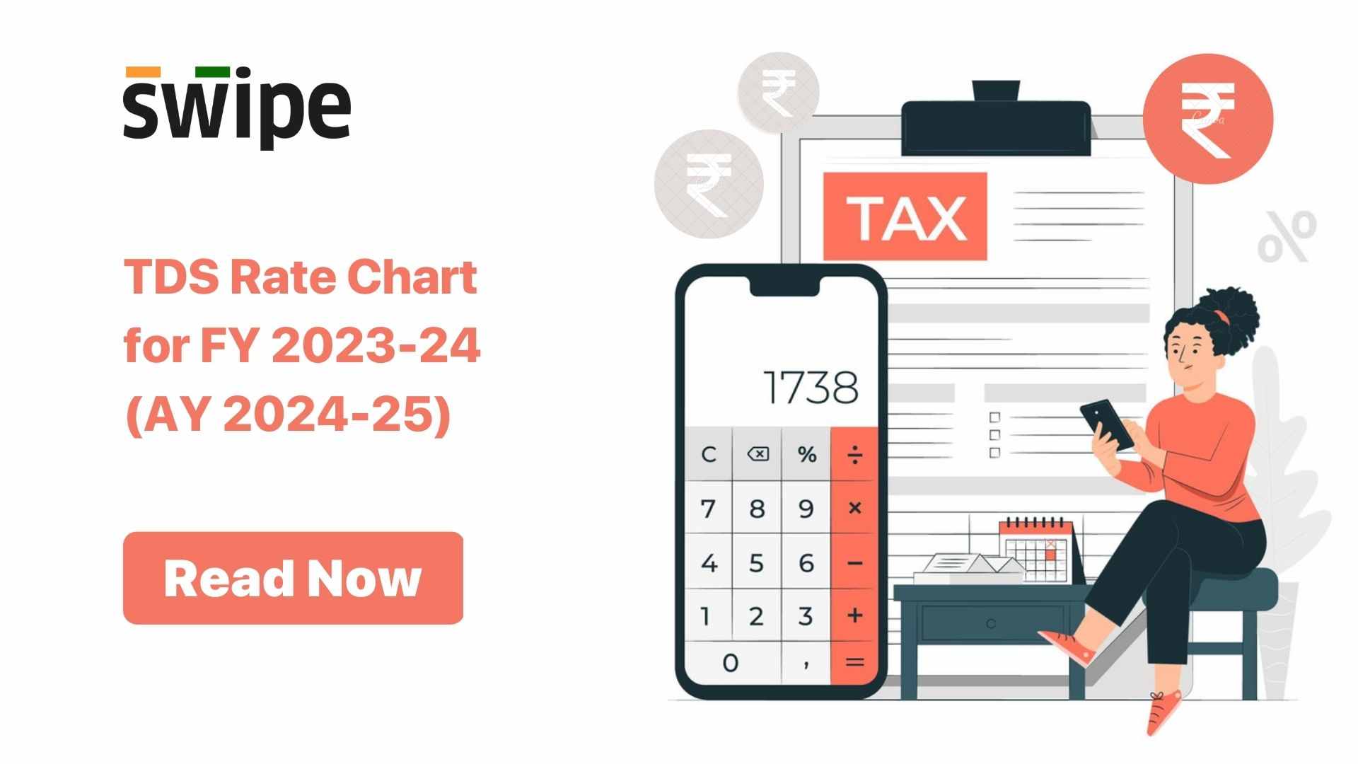 TDS Rate Chart For FY 2023 24 AY 2024 25 